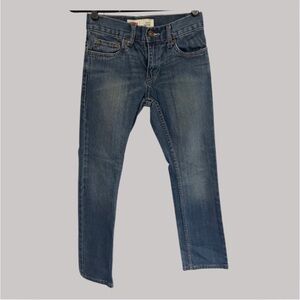Levi's Boys/Kids, 511 Skinny, Medium Wash, Cotton, Denim Jeans